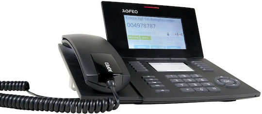 Agfeo ST 53 IP Ενσύρματο Τηλέφωνο IP Μαύρο
