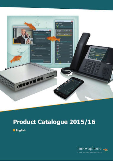 innovaphone IP112 С кабел Телефон IP Черен