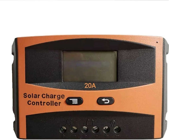 Ρυθμιστής Φόρτισης Pwm Solar Charge Controller 20a 12/24v 000303