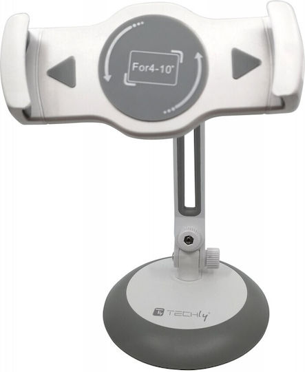 Techly Desk Stand for Mobile in White color ICA-TBL165