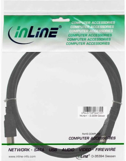 InLine FireWire Cable 6-pin male to 6-pin male 5m