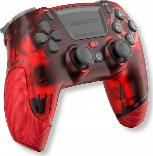 Oniverse Revolt Ασύρματο Gamepad για PC / PS4 / iOS / Android / PS3 Κόκκινο