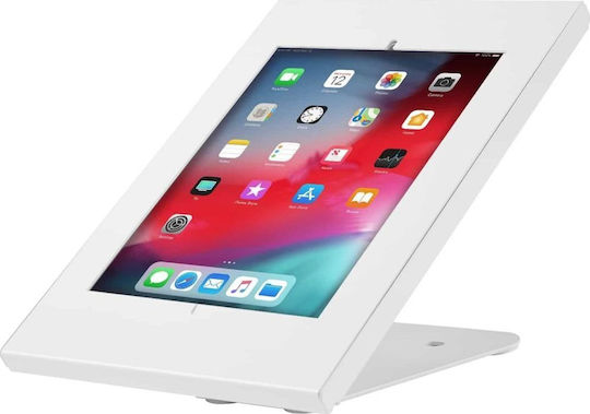 Maclean Energy Tabletständer Wand bis 10.5" in Weiß Farbe