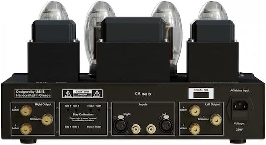 Lab12 Suara KT120 Λαμπάτος Τελικός Ενισχυτής Hi-Fi Mono Μαύρος