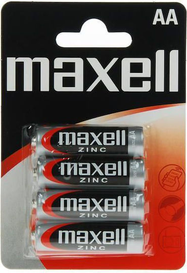 Maxell Zink-Batterien Zink AA 1.5V 4Stück