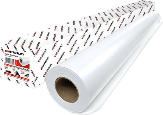 Emerson Χαρτί Ρολό 841mm x 175m 80gr/m²