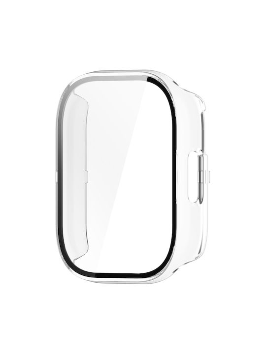 Plastic Case with Glass in Transparent color for Xiaomi Redmi Watch 5 Lite