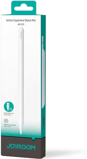 Joyroom JR-X15 Digitală Stilou Tactil pentru iPad 2018+ de culoare Alb