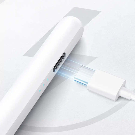 Joyroom JR-X15 Digitală Stilou Tactil pentru iPad 2018+ de culoare Alb