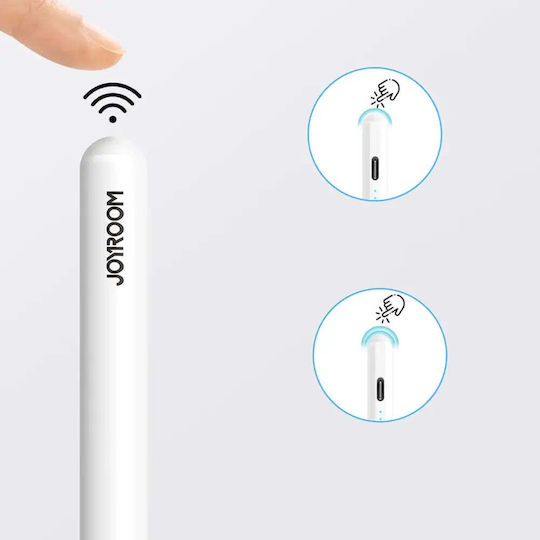 Joyroom JR-X15 Digitală Stilou Tactil pentru iPad 2018+ de culoare Alb