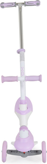 Byox Scuter Copii Tristar 3 Roți Cu Scaun Pentru 3+ Ani Lila