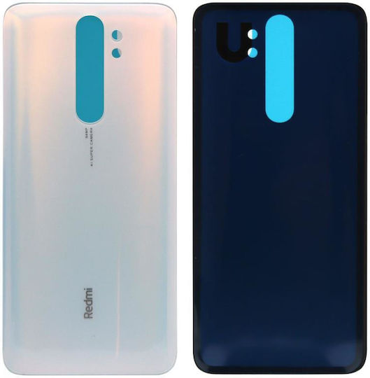Καπάκι Μπαταρίας Λευκό για Xiaomi Redmi Note 8 Pro