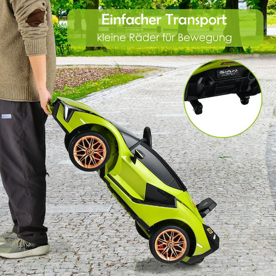 Elektrisches Einsitzer Kinderfahrzeug mit Fernbedienung 12 Volt Grüne für 3+ Jahre