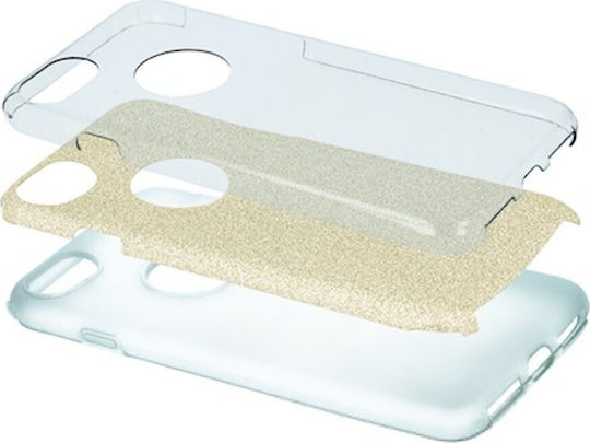 Xiaomi Glitter 3in1 Back Cover Σιλικόνης Χρυσό (Redmi Note 11 / 11S 4G)