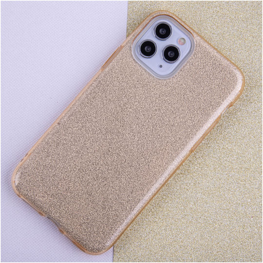 Xiaomi Glitter 3in1 Back Cover Σιλικόνης Χρυσό (Redmi Note 11 / 11S 4G)