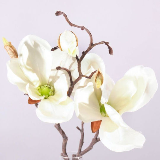 Supergreens Artificial Decorative Branch Magnolia 50cm