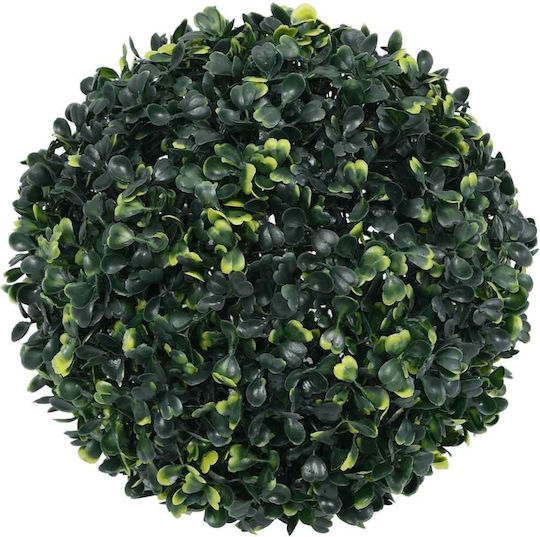 Buxus Topfpflanze mit LED 2 Stück vidaXL
