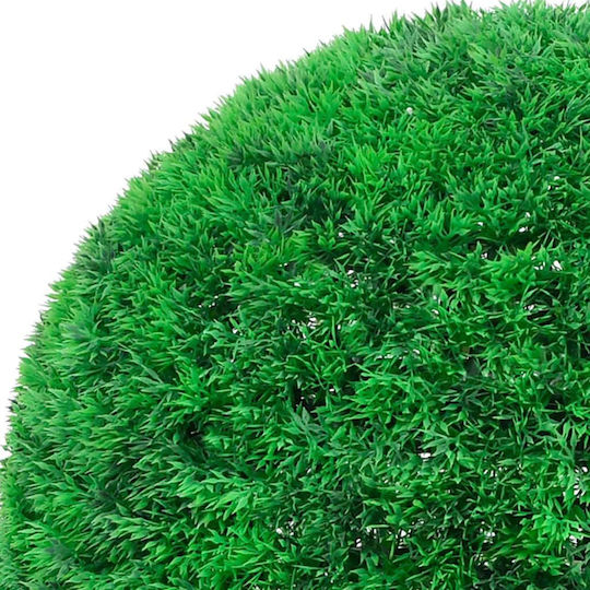 Buxus Topfpflanze mit LED 2 Stück vidaXL