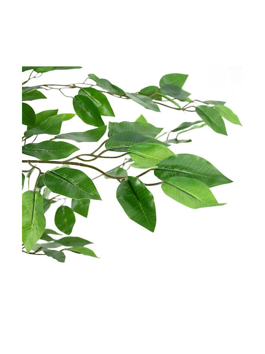 Изкуствено растение в саксия Ficus Lyrata Green 300см vidaXL