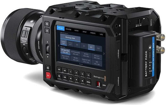 Blackmagic Design Camcorder 60fps CMOS Sensor Touch Screen