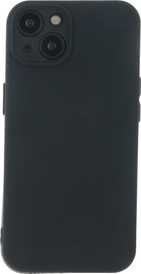 TelForceOne Umschlag Rückseite Silikon Schwarz (Galaxie M13)