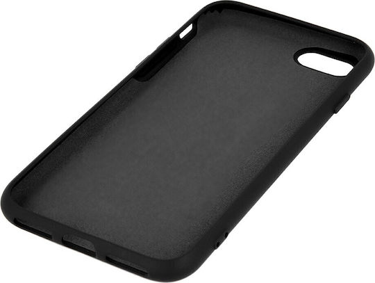 TelForceOne Umschlag Rückseite Silikon Schwarz (Galaxie M13)