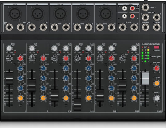 Behringer Xenyx 1003B Αναλογικός Μίκτης 10 Καναλιών με Phantom Power & 5 Εισόδους XLR