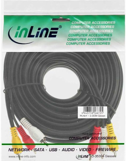 InLine Cable Component male - Component male 1m