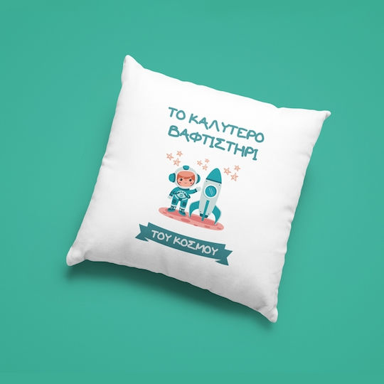Best Godchild Astronaut Pillow 20 cm Polyester 20x20