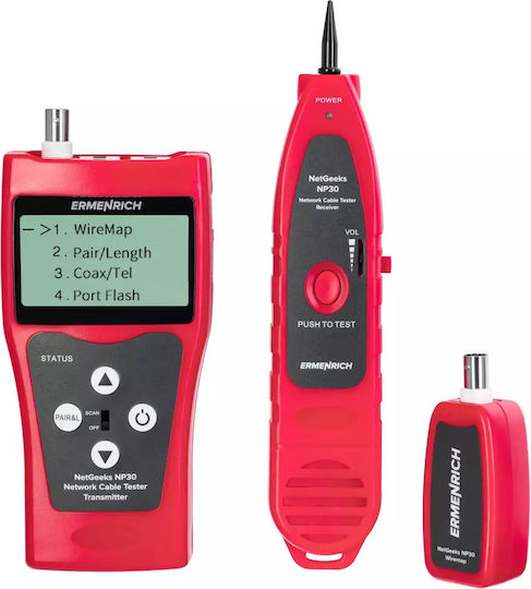 Ermenrich 82539 Tester Καλωδίων Δικτύου