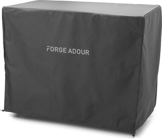 Forge Adour Κάλυμμα Ψησταριάς Μαύρο από Πολυεστέρα 79x59x95εκ.