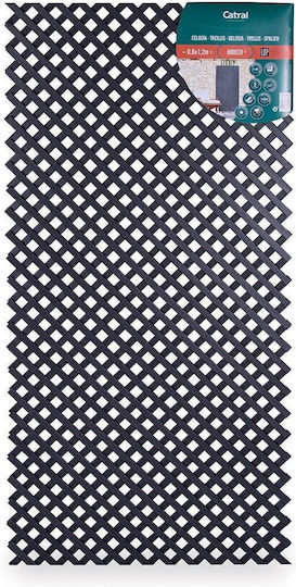 Plastic Garden Trellis 80x120cm Gray 45010017 Plastic Garden Trellis 80x120cm Gray 45010017