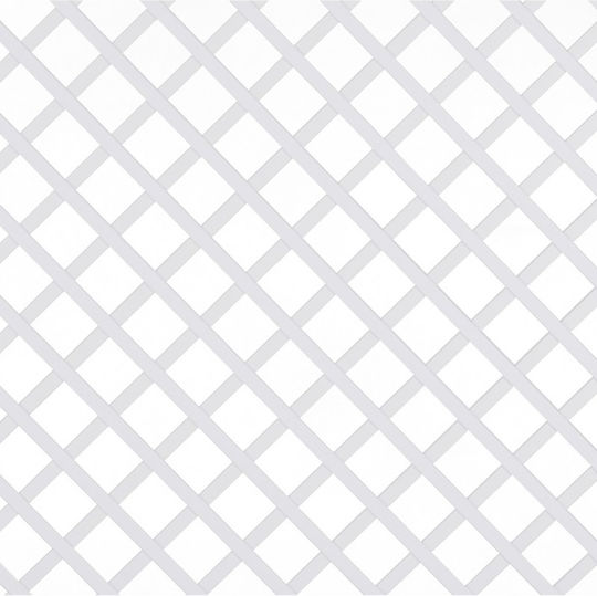 Trellis De Grădină Alb 100x200cm