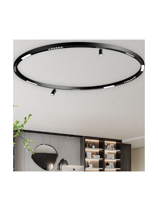 Inlight Einzel LED Warmes Weiß Spot in Schwarz Farbe