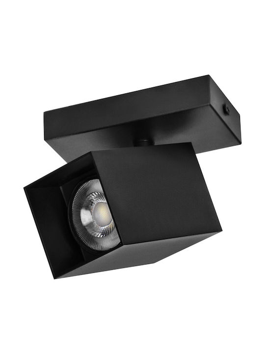 Orno Single Spot with Socket GU10 in Black Color