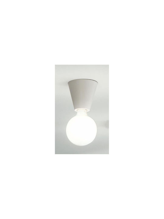 Ondaluce Single Spot with Socket E27 in White Color