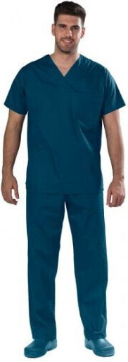 Anta Uniforms 130Κ Unisex Turquoise Pants & Blouse Set
