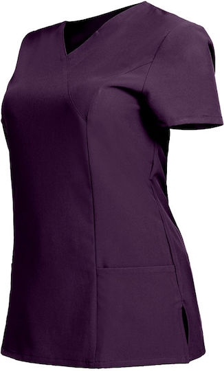 Be Unique Nobby Lady Tunic Γυναικεία Ιατρική Μπλούζα Μωβ