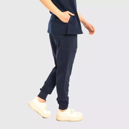 Dr. Scrub Γυναικείο Ιατρικό Παντελόνι Navy Μπλε