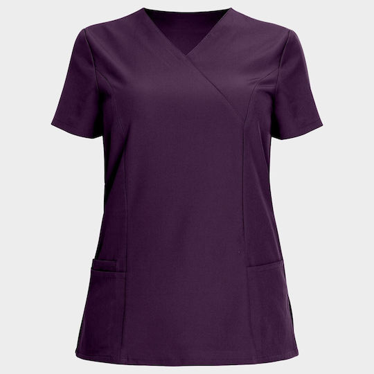 Be Unique Nobby Lady Tunic Γυναικεία Ιατρική Μπλούζα Μωβ