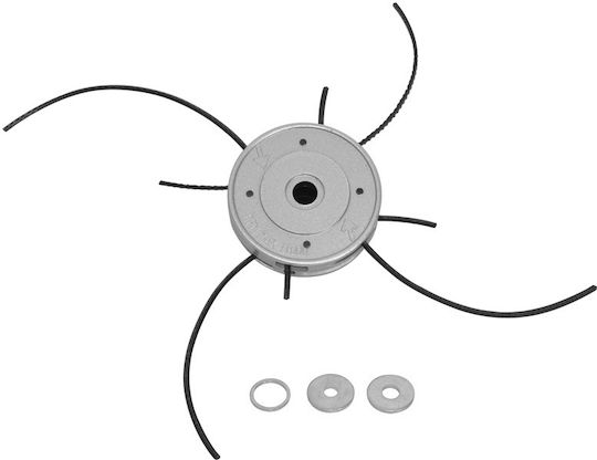 Kraft Fix Line Manual Aluminum Head Easy Lock 4 Outputs Universal Strings Trimmer Heads