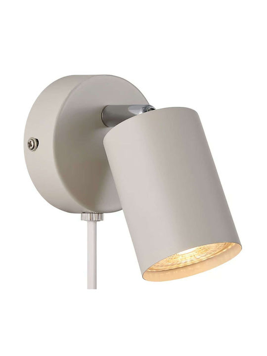 Nordlux Single Spot with Socket GU10 in Beige Color