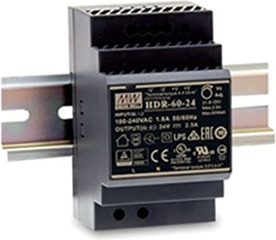 Mean Well Тръбнохранителен блок с изход 15V и мощност 60W 4Спецификация