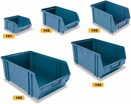 ArtPlast 104 Plastic Tool Bin Organiser W20.5xD33.5xH14.9cm