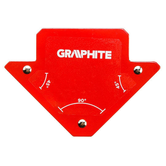 Graphite 56H902 Unghiul de sudare cu capacitate magnetică 22.7kg & unghiuri 45° / 90°