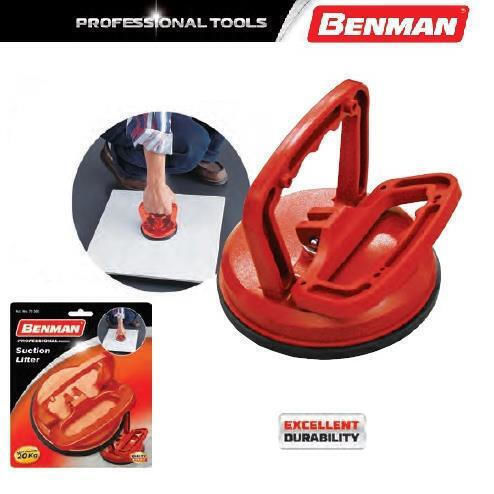 Benman Fiberglass Single Work Suction Cup with Max Lifting Weight 20kg