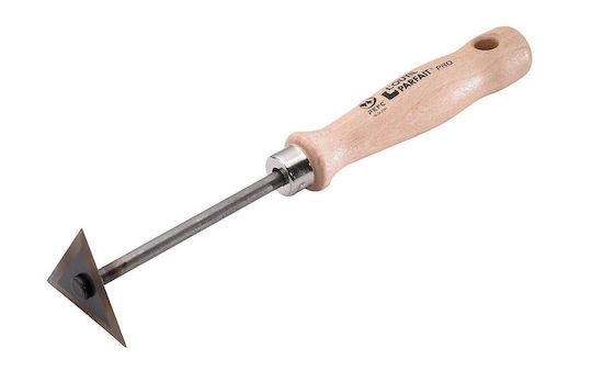 L' Outil Parfait Triangular Scraper Tool with Handle Suitable for Colours
