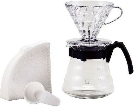 Hario V60 Craft Coffee Drip Set +Kannen+Filter