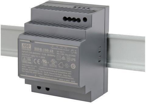Mean Well DIN Rail Power Supply 1.92A/48V/100W