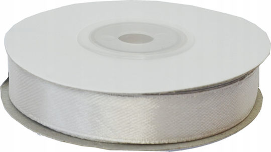 Brewis Satin Ribbon 12mmx23m Grey